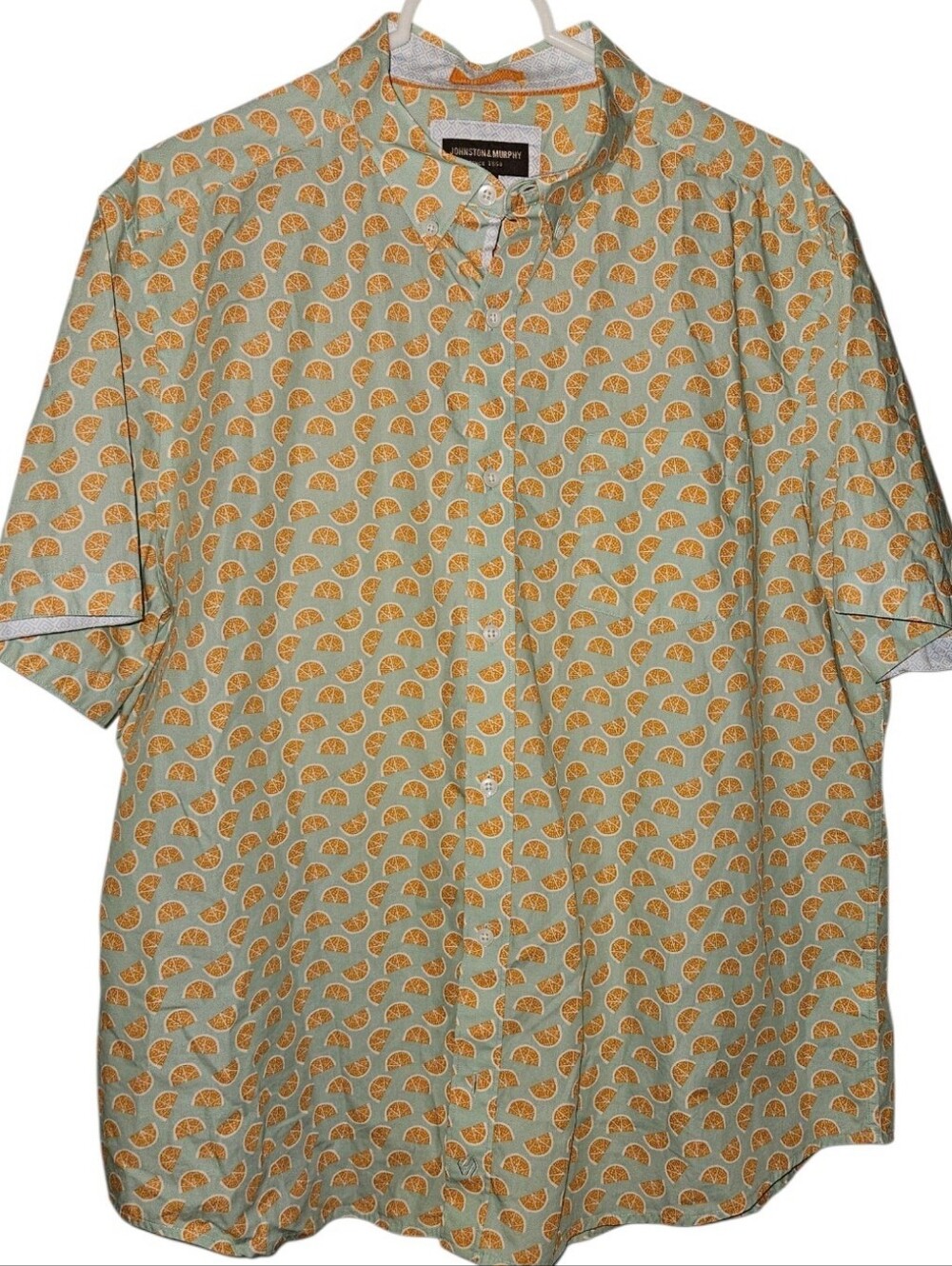 XL Johnston & Murphy Short Sleeved Shirt